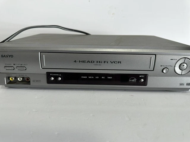 Cavo Di Alimentazione CA 6 Piedi Per Videoregistratore Sanyo VWM-330 E VWM-365 – Apowetek