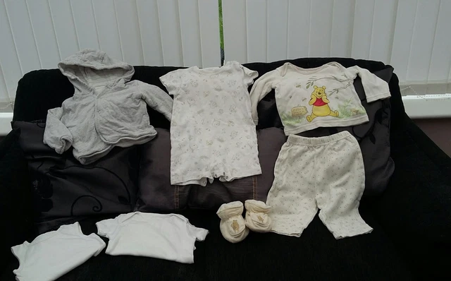 Baby Girl or Boy Summer Neutral Clothes Bundle 6-9 mths NEXT Disney