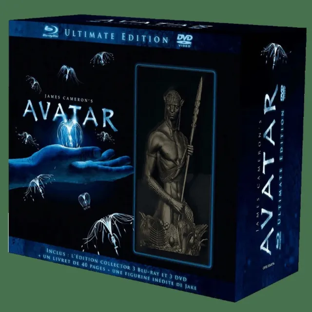 Coffret Collector Avatar Neuf Ultimate Edition + Figurine Blu-Ray Édition Limité 2