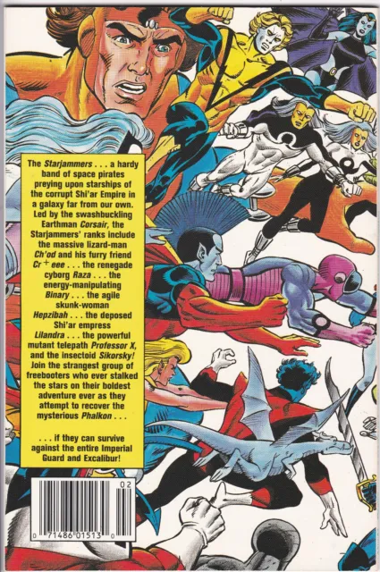 X-Men Spotlight on Starjammers #1 and #2 Mini (1990) Marvel Comics,Complete Run 2