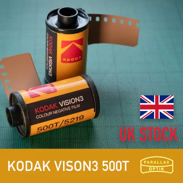 KODAK VISION 3 500T 35mm film 36 EXPOSURES new stock