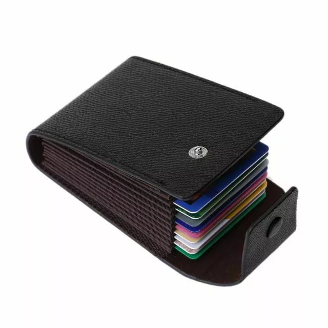 Fashion Business ID Credit Card Wallet Holder Name Cards Case Pocket Organizer