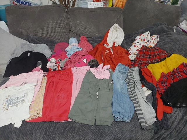 Pacchetto vestiti per bambina 3-4