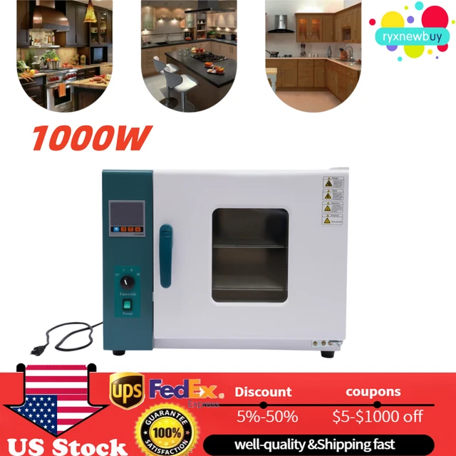 1KW LAB DIGITAL Forced Air Convection Drying Oven Low Noise Constant
