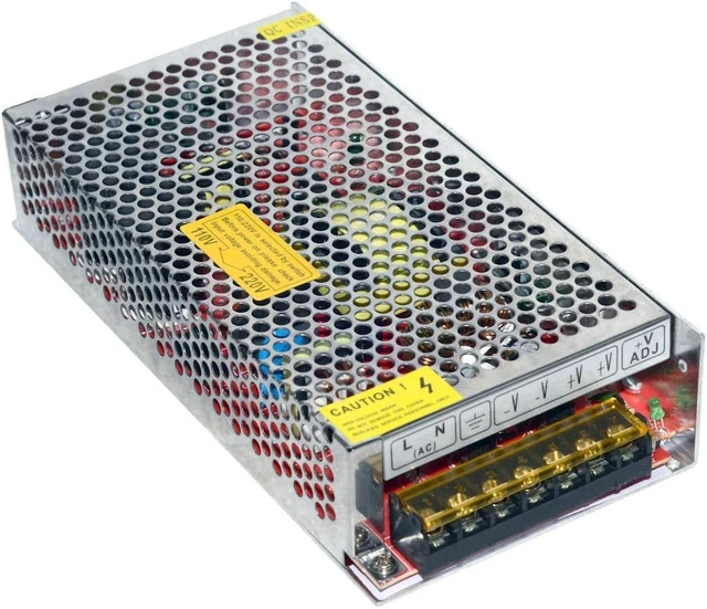 Alimentatore 10 Ampere 12 Volt per Striscia Led Stabilizzato 220V 120W