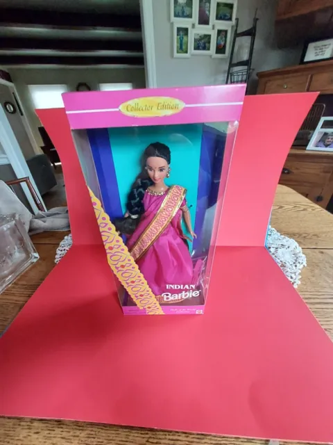 1995 New INDIAN BARBIE (India) Dolls of the World Collection - MATTEL