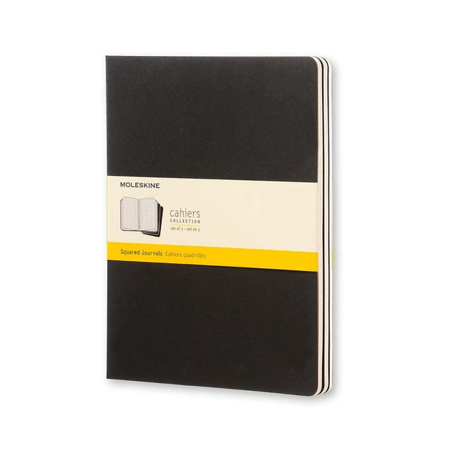 MOLESKINE QUADERNO CAHIER Journal (Set 3), extra large a quadretti