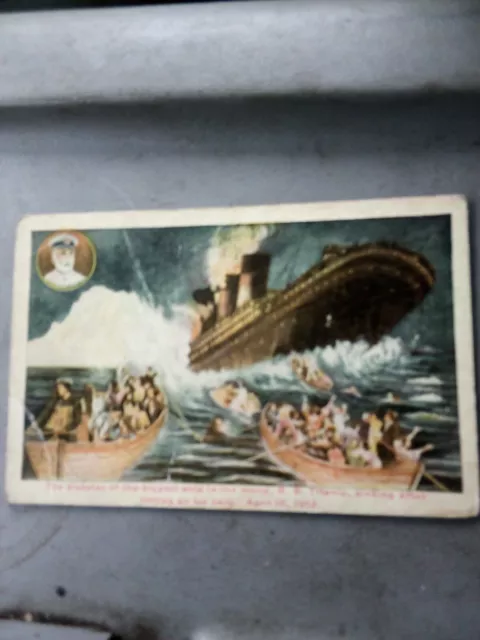Post Card July 15, 1912 S. S. Titanic White Star Pub Co. New York⚓️