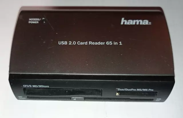 Hama USB 2.0  Card Reader  65 in 1