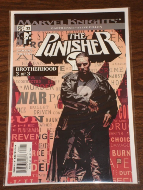 Punisher #22 Vol4 Marvel Knights Comics Nm (9.4) April 2003