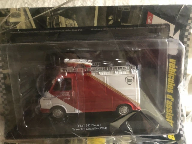 Miniature IXO 1/43 Fiat 238 Assistance Rallye LANCIA Reparto Corse - Rouge, Neuve