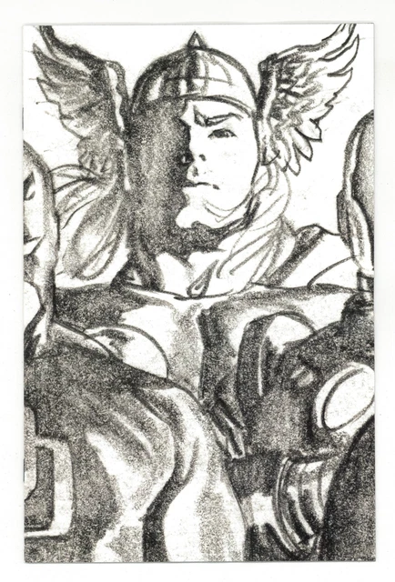 Thor #8E Ross B&W Virgin 1:100 Variant NM- 9.2 2020