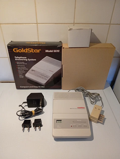 Répondeur Enregistreur Vintage Philips TD 9359 - Neuf Ouvert