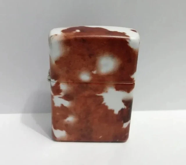Zippo 2022 Cow Hide 540 Case No Insert No Box Read