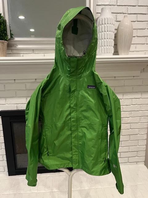 Patagonia Torrentshell Womens Sz Small Rain Jacket Green EXCELLENT Condition
