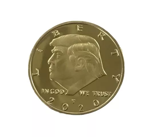 2020 Donald Trump 45th President Commemorative Coin/Liberty/Gold Plated/Eagle