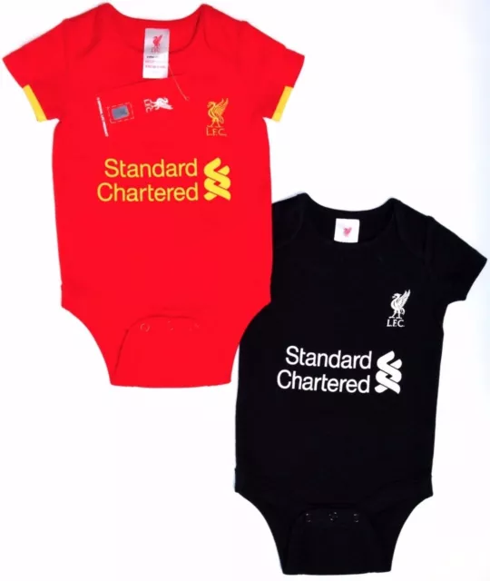 Costume Poussette Bébé Liverpool Fc Champions League Bébé Gilets De Croissance X2 Lfc 2