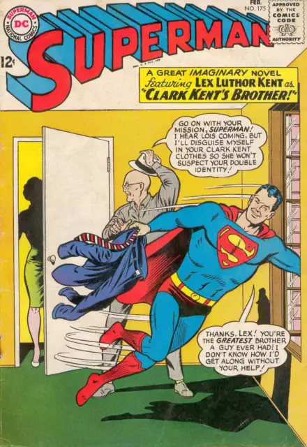 Superman (1st Series) #175 VG; DC | low grade comic - we combine shipping
