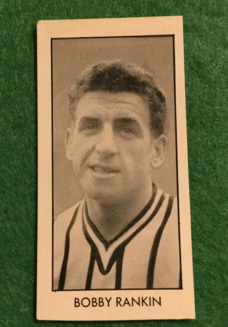 Dc Thomson Wizard Football Stars Of 1959 -  #13 Bobby Rankin    (Mm08)