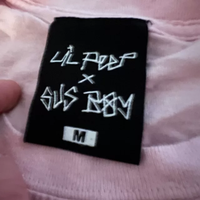 Lil Peep X Sus Boy Tee- S Good condition 3