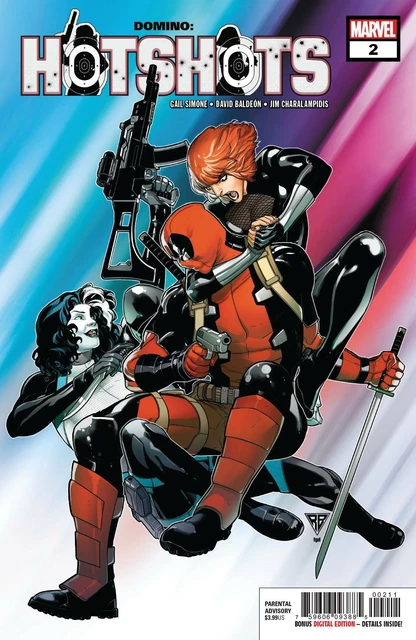 Domino Hotshots #2 Main Cover Marvel Nm 1St Print 2019
