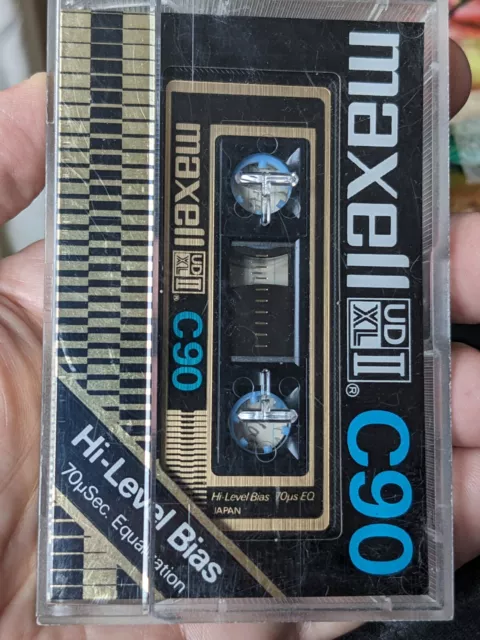 Maxell UD XL II C90 MC Musikkassette music tape Gebraucht Type II 2