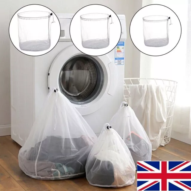 Reusable Washing Machine Mesh Net Bags Laundry Bag Large Thickened Wash Bags