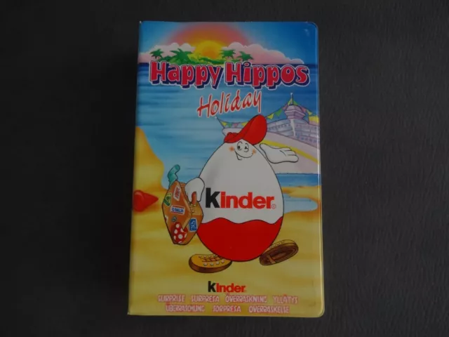 DIORAMA: Buchhüllen-Diorama "Happy Hippos Holiday" (Kinder Surprise u.a.)