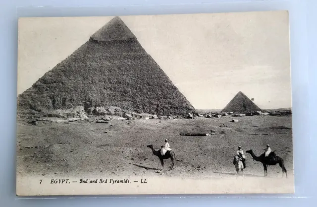 CPA Egypt. Egypte -  2é and 3é pyramids