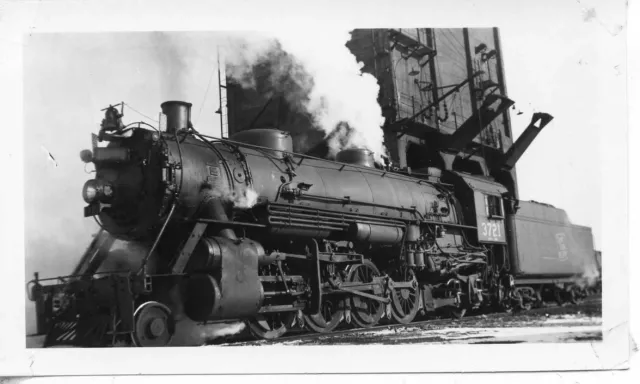 7D117 RP 1940s?/60s GTW GRAND TRUNK WESTERN RAILROAD ENGINE #3721