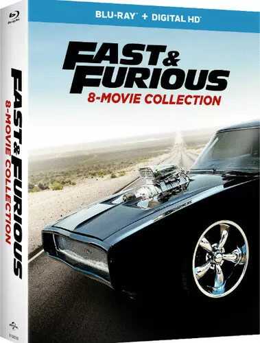 Fast & Furious 8-Movie Collection (Blu-ray, 8 disc set + BONUS DVD)