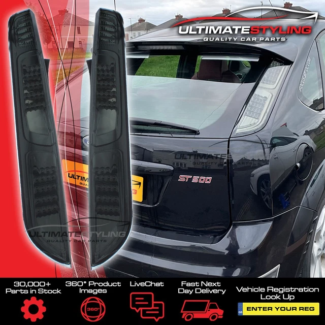FORD FOCUS REAR Lights LED Smoked Upgrade Custom Back Tail MK2 2005