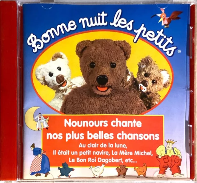 Cd Album Bonne Nuit Les Petits Nounours Chante Nos Plus Belles Chansons Rare 97