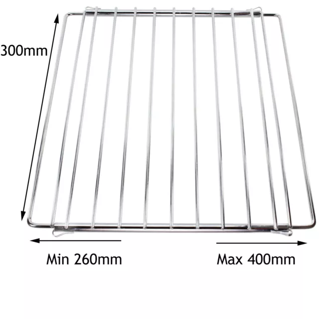 BAUMATIC kleines verstellbares ausziehbares Chromsortiment Mini Backofen Herd Regal Gestell