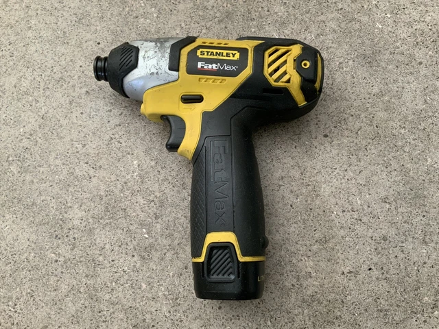 Stanley Fatmax Fmc040 Impact Driver 10,8V & 1 Batteria Non Testata Leggere Descrizione.