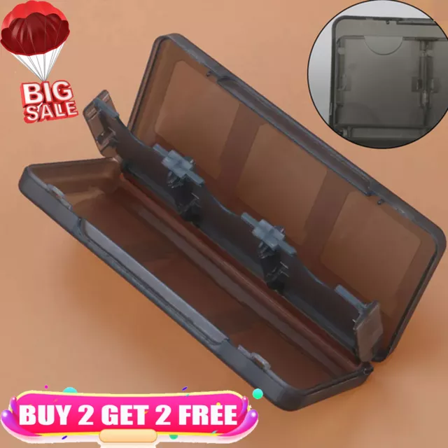 Game Card Case Holder Cartridge Storage Box For 3DS DSi DS XL LL Black Gray New