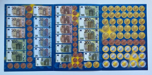 PLAKAT GROSS DAS neue Euro-Geld Scheine und Münzen. ca. 80x56 cm EUR 9 PLAKAT GROSS DAS neue Euro-Geld Scheine und Münzen. ca. 80x56 cm EUR 9