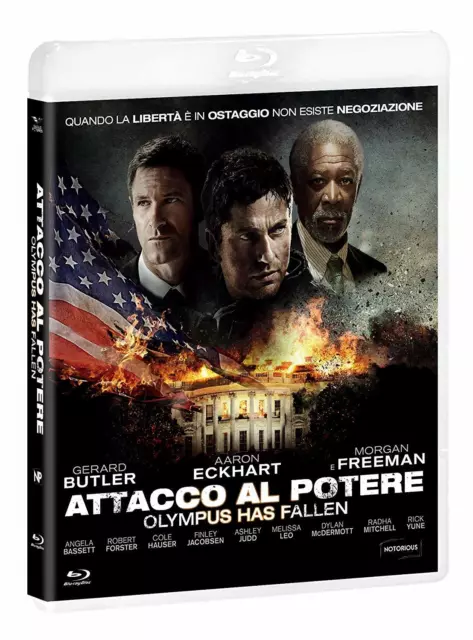 Blu Ray Attacco Al Potere (2013) - Morgan Freeman ......NUOVO