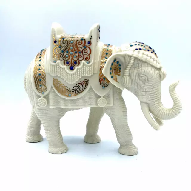 Lenox China Jewels Collection Christmas Nativity Elephant USA Rare No Box