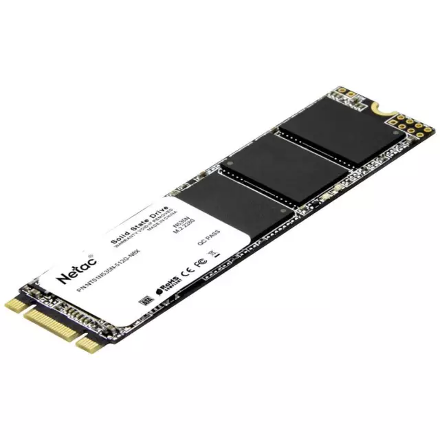 Netac Technology 512 GB SSD interne SATA M.2 2280 SATA 6 Gb/s au détail