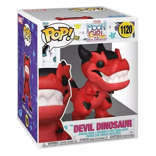 FUNKO Pop! Deluxe - Moon Girl Y Devil Dino #1120 Devil Dinosaurio Figures 15cm