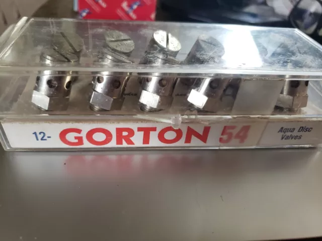 12 Pcs. Gorton Heating 54 —- 1/8” Vertical Steam Vent. New