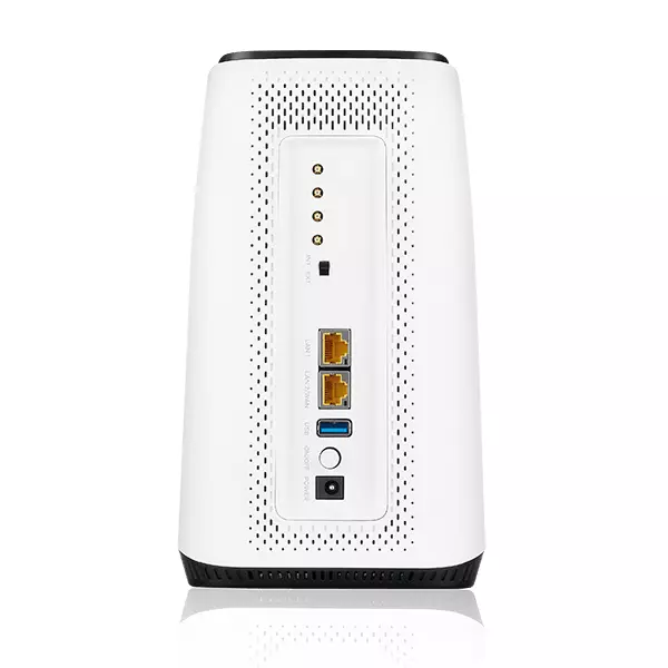 ZyXEL NR5103E 5G Hub 4.7Gbps Modem Routeur sans Fil 4G + LTE Wifi 6 Gigabit Lan 2