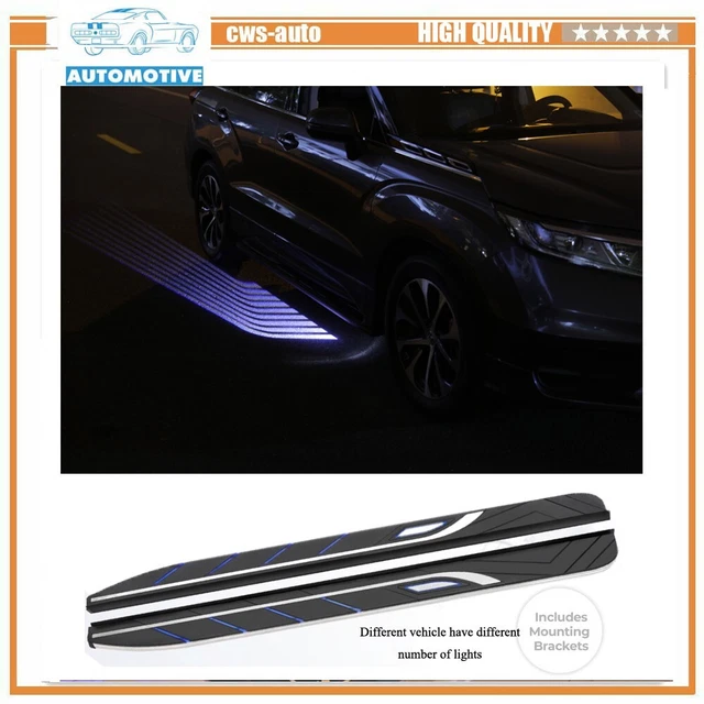 RUNNING BOARDS FITS For Hyundai Santa Cruz 20222024 Side Step with LED