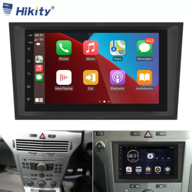 7" Android 12 Für Vauxhall Corsa C/D Antara Astra H Autoradio GPS NAVI CARPLAY