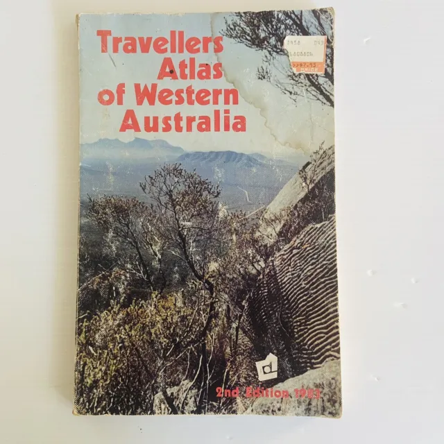 Vintage Travellers Atlas of Western Australia - 2nd Edition 1983 - Road Maps