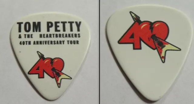 2017 Tom Petty & The Heartbreakers 40th Anniversary Final Tour Guitar Pick