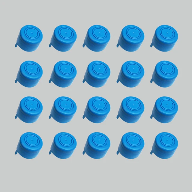 20 Pcs Non Spill Anti Bottle Caps Snap Caps Jug Water Bottle Caps