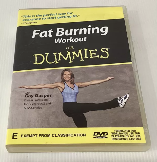 FAT BURNING WORKOUT For Dummies DVD Free Post Region Free Gay Gasper $8.90  - PicClick AU