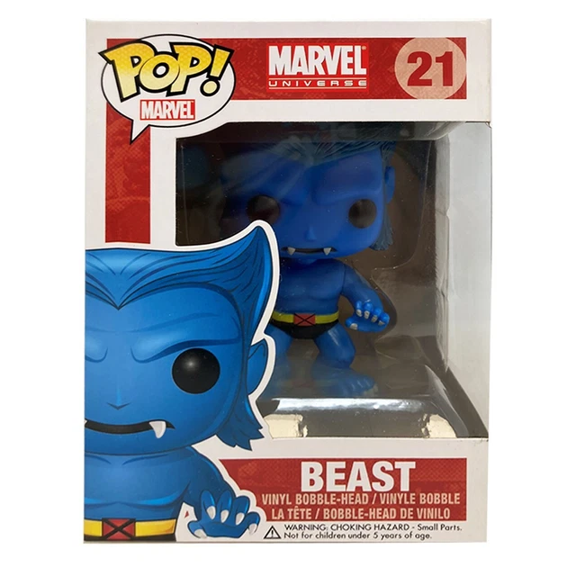 Funko Pop! Marvel Universe #21 - Beast Vinyl Figure Vaulted!